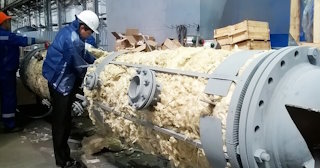 Утепление резервуаров ППУ в Донецке от 784 руб/м2